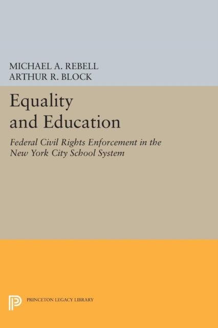 Book cover of: Equality and Education. By: Michael A. Rebell