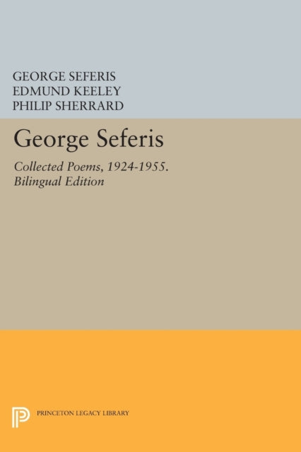 Book cover of: George Seferis. By: George Seferis