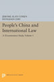 Book cover of: People's China and International Law, Volume 1. By: Jerome Alan Cohen