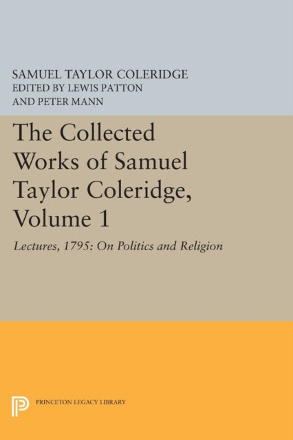 Book cover of: Collected Works of Samuel Taylor Coleridge, Volume 1. By: Samuel Taylor Coleridge