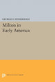 Book cover of: Milton in Early America. By: George Frank Sensebaugh