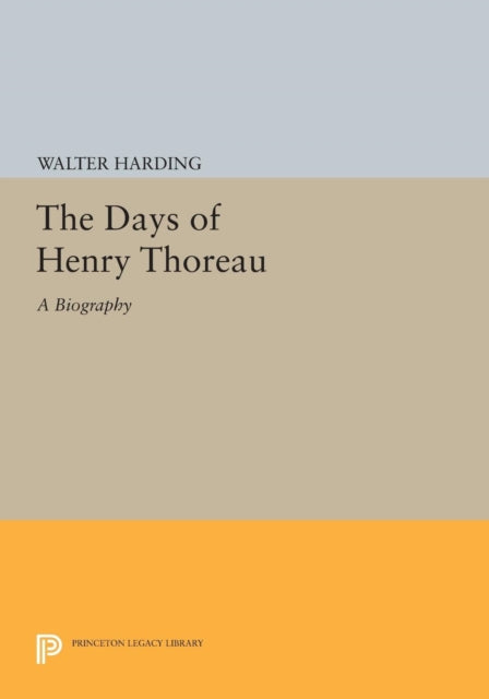 Book cover of: Days of Henry Thoreau. By: Walter Harding
