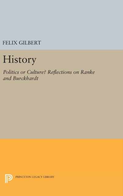 Book cover of: History. By: Felix Gilbert