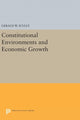 Book cover of: Constitutional Environments and Economic Growth. By: Gerald W. Scully