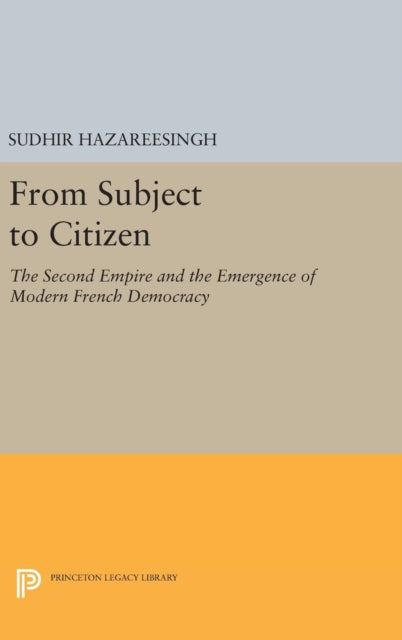 Book cover of: From Subject to Citizen. By: Sudhir Hazareesingh