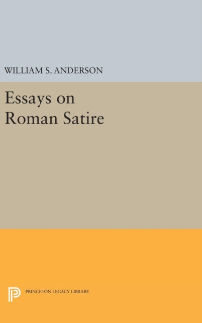Book cover of: Essays on Roman Satire. By: William S. Anderson