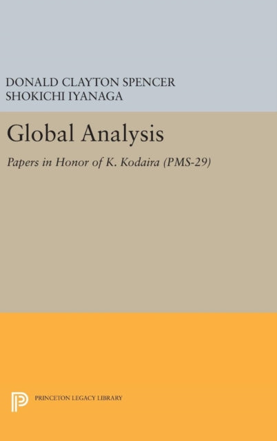 Book cover of: Global Analysis. By: Donald Clayton Spencer