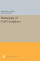 Book cover of: Homology of Cell Complexes. By: George E. Cooke