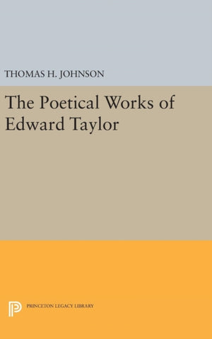Poetical Works of Edward Taylor
