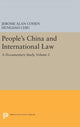 Book cover of: People's China and International Law, Volume 2. By: Jerome Alan Cohen