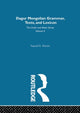 Book cover of: Dagur Mongolian. By: Samuel E Martin