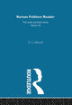 Book cover of: Korean Folklore Reader. By: David L Olmsted