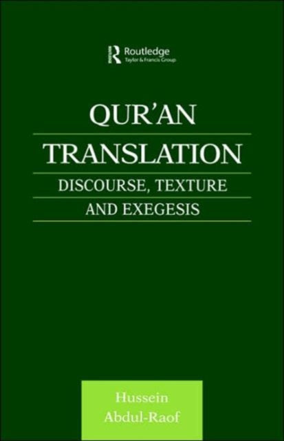 Book cover of: Qur'an Translation. By: Huss Abdul-raof