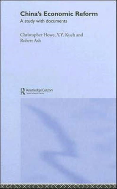 Book cover of: China's Economic Reform. By: Robert Ash