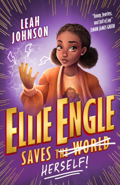 Book cover of: Ellie Engle Saves Herself. By: Leah Johnson