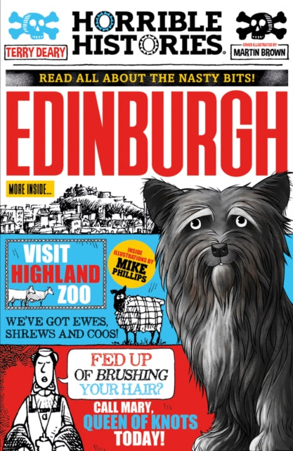 Gruesome Guide to Edinburgh (newspaper edition) 9780702318122 Terry Deary