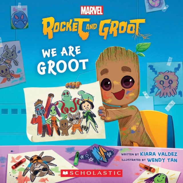 Book cover of: We Are Groot. By: Kiara Valdez