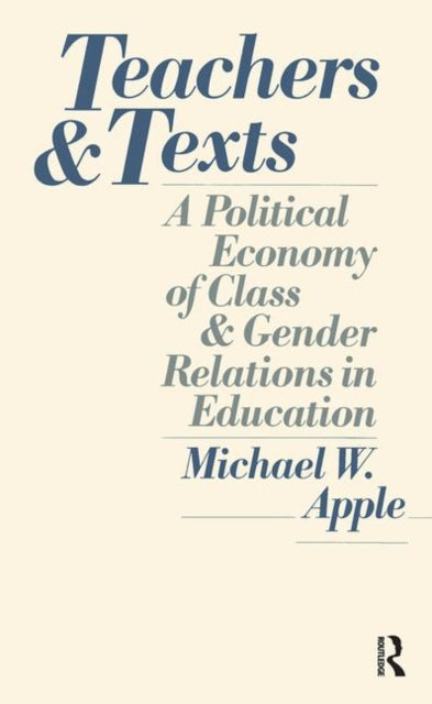 Book cover of: Teachers and Texts