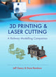 Book cover of: 3D Printing and Laser Cutting: A Railway Modelling Companion. By: Jeff Geary