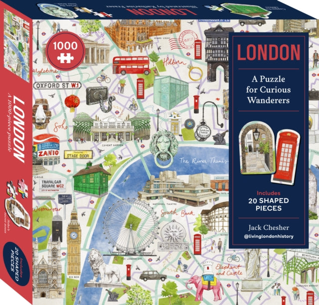 Book cover of: London: A Puzzle for Curious Wanderers