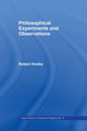 Book cover of: Philosophical Experiments and Observations. By: Robert Hooke