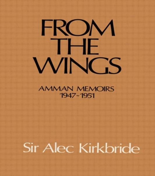 Book cover of: From the Wings