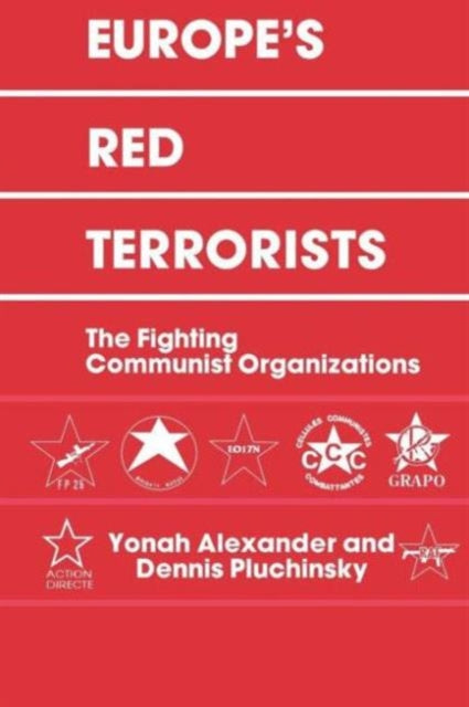 Book cover of: Europe's Red Terrorists. By: Y. Alexander