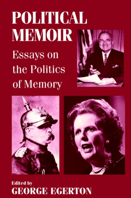 Book cover of: Political Memoir. By: George Egerton