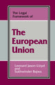 Book cover of: Legal Framework of the European Union
