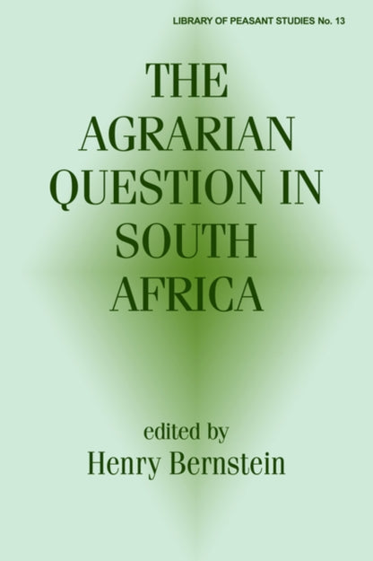 Book cover of: Agrarian Question in South Africa