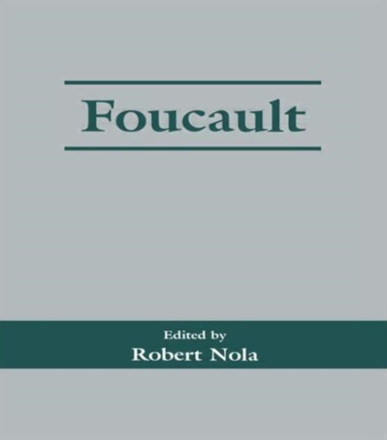 Book cover of: Foucault
