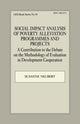 Book cover of: Social Impact Analysis of Poverty Alleviation Programmes and Projects. By: Susanne Neubert