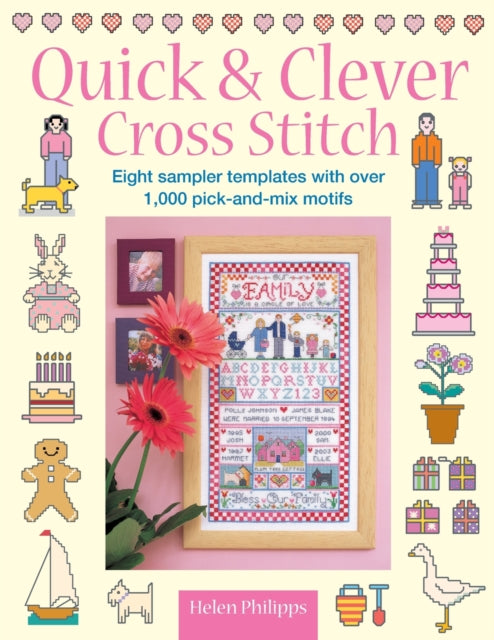 Book cover of: Quick & Clever Cross Stitch. By: Helen Philipps