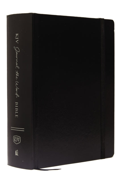 Book cover of: KJV Large Print Bible, Journal the Word, Reflect, Journal or Create Art Next to Your Favorite Verses (Black Hardcover, Red Letter, Comfort Print: King James Version, Holy Bible). By: Thomas Thomas Nelson