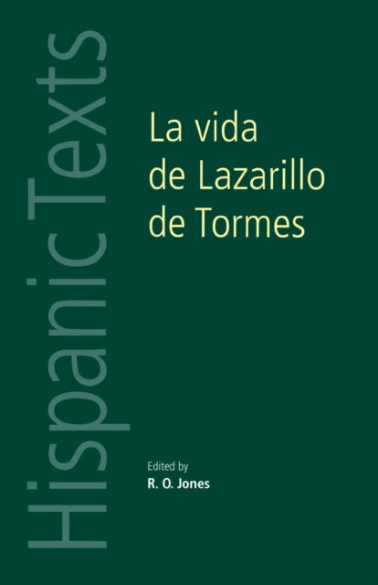 Book cover of: La Vida De Lazarillo De Tormes. By: Jones