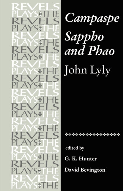 Book cover of: Campaspe and Sappho and Phao