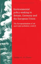 Book cover of: Environmental Policy-Making in Britain, Germany and the European Union. By: Rudiger K. W. Wurzel