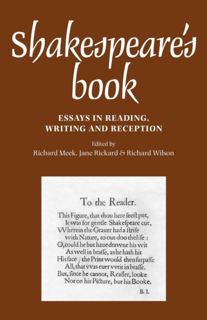 Book cover of: Shakespeare's Book. By: Richard Meek