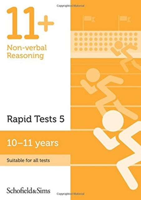 Book cover of: 11+ Non-verbal Reasoning Rapid Tests Book 5: Year 6, Ages 10-11
