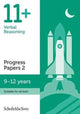 Book cover of: 11+ Verbal Reasoning Progress Papers Book 2: KS2, Ages 9-12