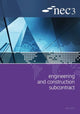 Book cover of: NEC3 Engineering and Construction Subcontract (ECSS). By: NEC