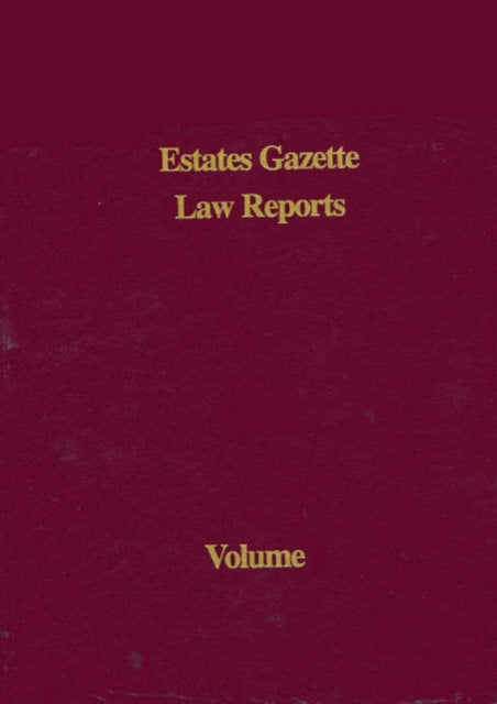 Book cover of: EGLR 2000. By: Barry Denyer-Green