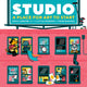 Book cover of: Studio: A Place for Art to Start
