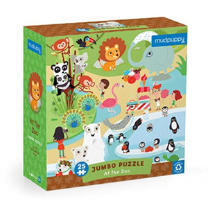 At the Zoo Jumbo Puzzle