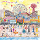 Book cover of: Michael Storrings Summer at the Amusement Park 500 Piece Puzzle