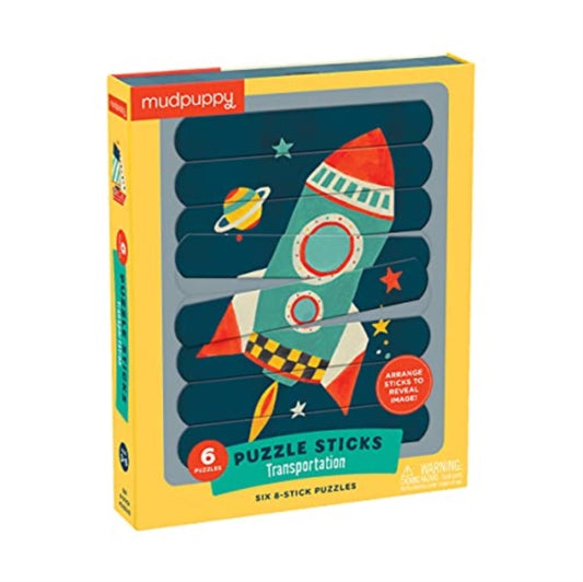 Book cover of: Transportation Puzzle Sticks
