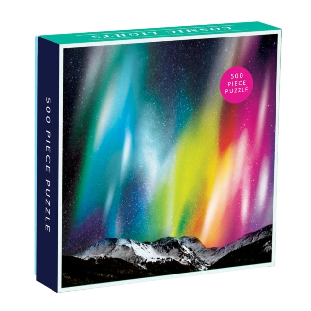 Book cover of: Cosmic Lights 500 Piece Puzzle