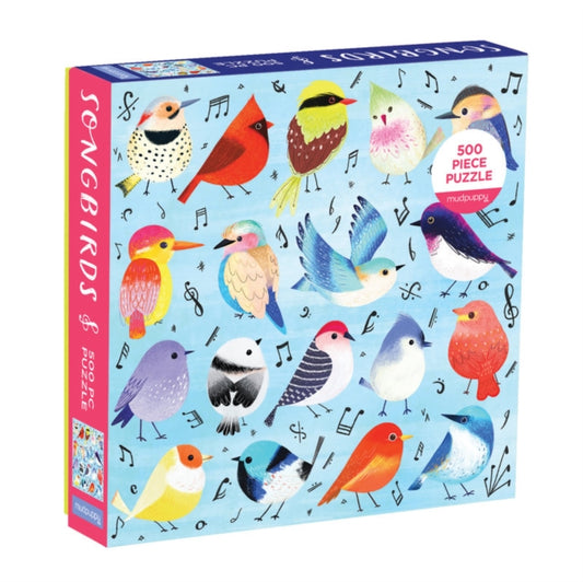 Book cover of: Songbirds 500 Piece Family Puzzle