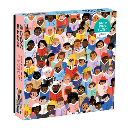Book cover of: Book Club 1000 Piece Puzzle In a Square Box