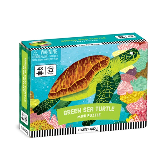 Book cover of: Green Sea Turtle Mini Puzzle